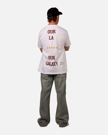 Mitchell & Ness X Los Angeles Galaxy X Culture Kings Our LA Our Galaxy T-Shirt White