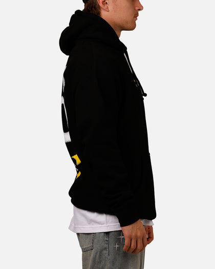 Mitchell & Ness X Los Angeles Galaxy X Culture Kings Spraypaint Hoodie Black