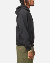 S Double Shawn Dot Hoodie Washed Black