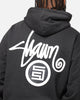 S Double Shawn Dot Hoodie Washed Black