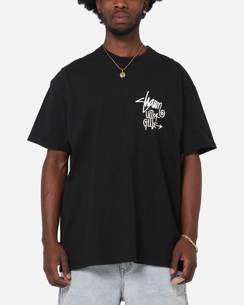 S Double Ultra Glide T-Shirt Washed Black