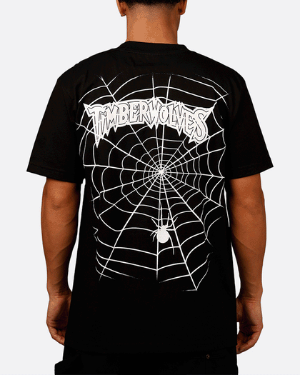 Mitchell & Ness Minnesota Timberwolves Web T-Shirt Black