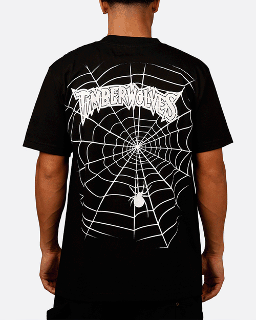 Mitchell & Ness Minnesota Timberwolves Web T-Shirt Black