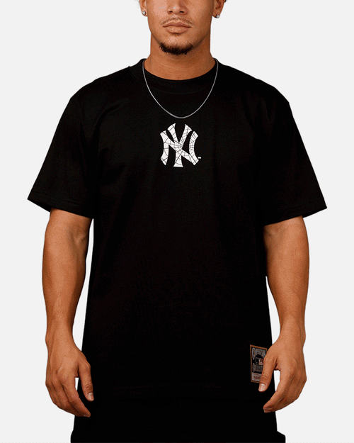 Mitchell & Ness New York Yankees Web T-Shirt Black