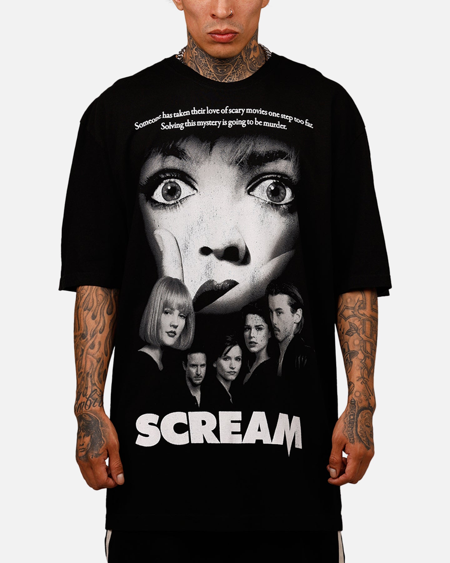 SCREAM ヴィンテージtシャツ Bioworld Vintage Scream T-Shirt Washed Black | Culture Kings US
