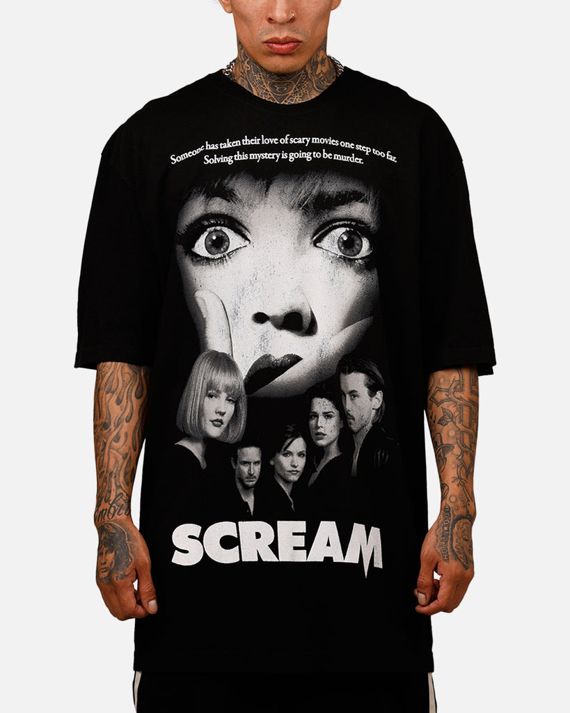 Bioworld Vintage Scream T-Shirt Washed Black | Culture Kings US