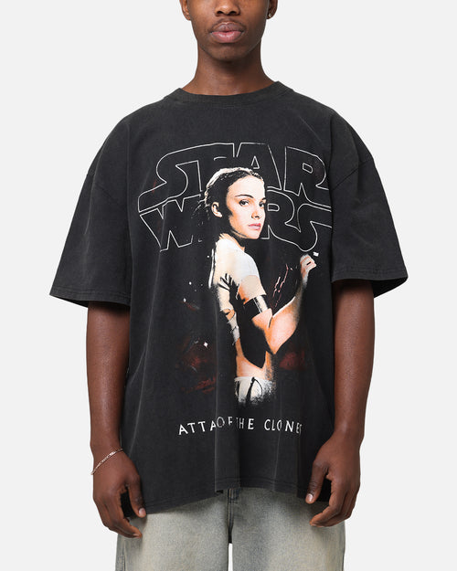 Star Wars Episode II Heavy T-Shirt Vintage Black