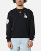 New Era Los Angeles Dodgers MLB Team Logo Crewneck Black