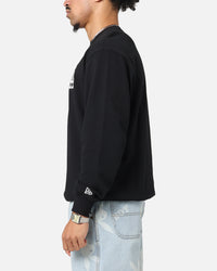 New Era Los Angeles Dodgers MLB Team Logo Crewneck Black