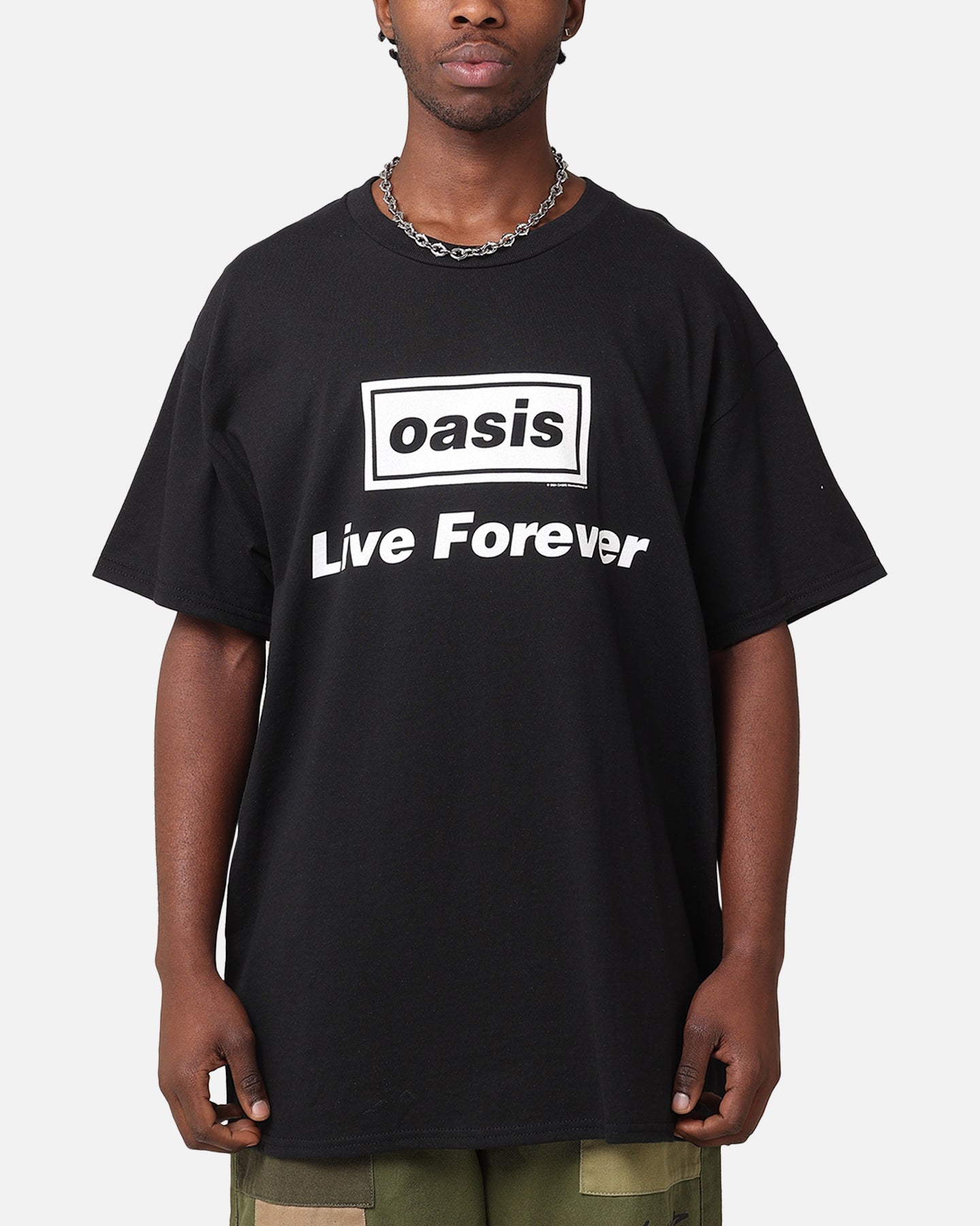 Oasis Live Forever T-Shirt Black | Culture Kings US