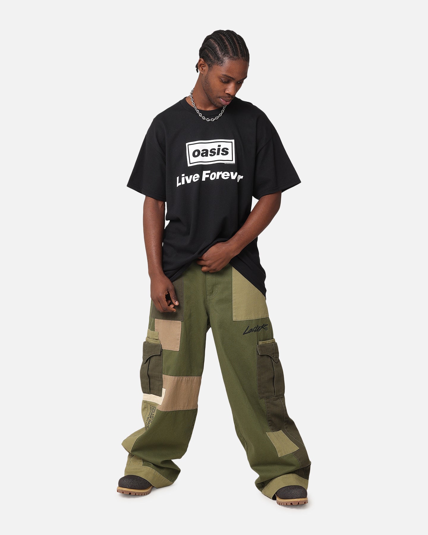 Oasis Live Forever T-Shirt Black | Culture Kings US