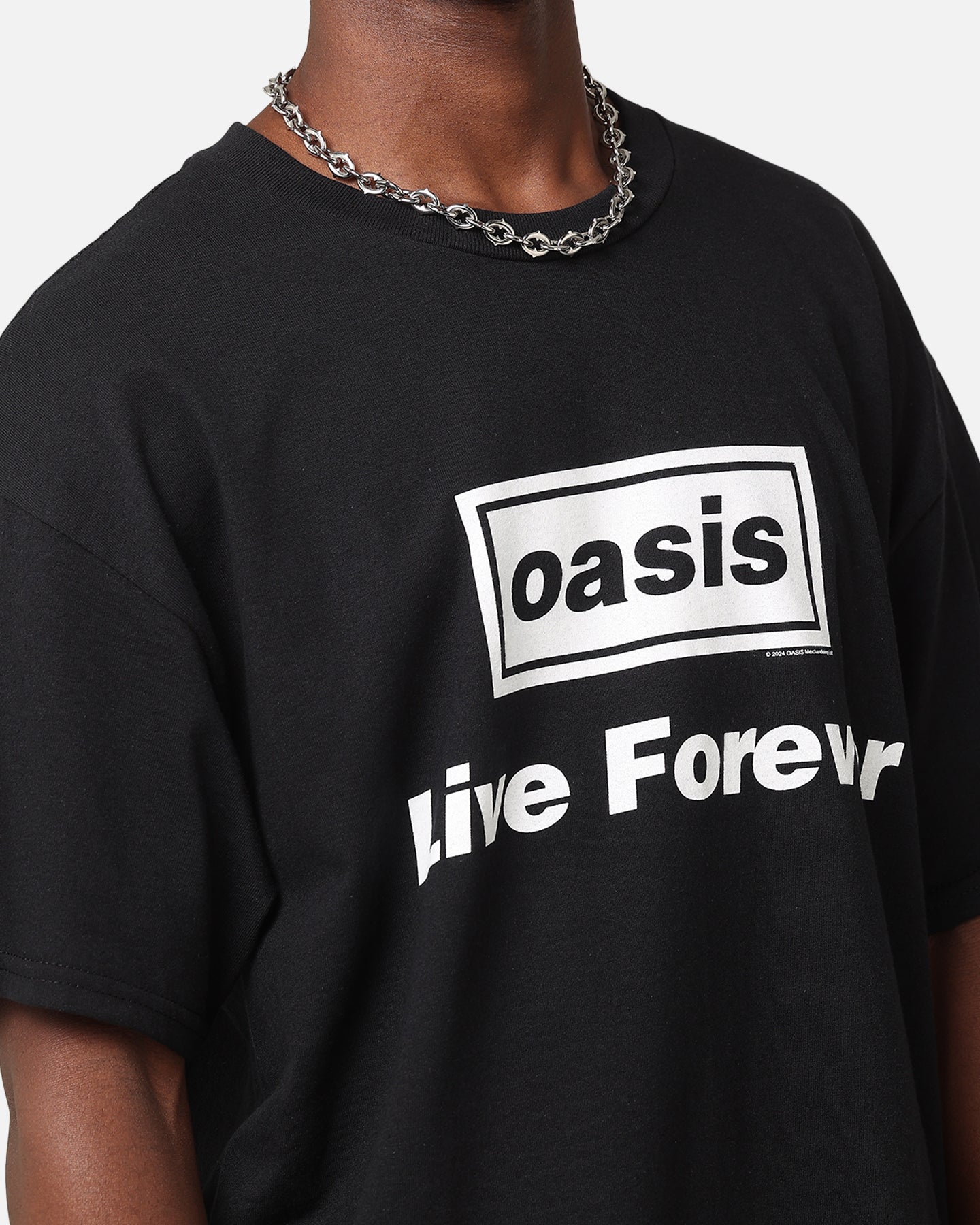 Oasis Live Forever T-Shirt Black | Culture Kings US