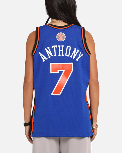 Mitchell & Ness New York Knicks Carmelo Anthony 2010 Dark Jersey Royal
