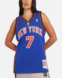 Mitchell & Ness New York Knicks Carmelo Anthony 2010 Dark Jersey Royal