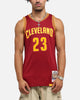 Mitchell & Ness Cleveland Cavaliers Lebron James 2015 Dark Jersey Burgundy