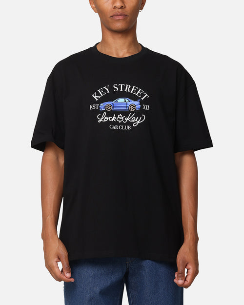 Key Street Lock And Key Club 1 T-Shirt Black