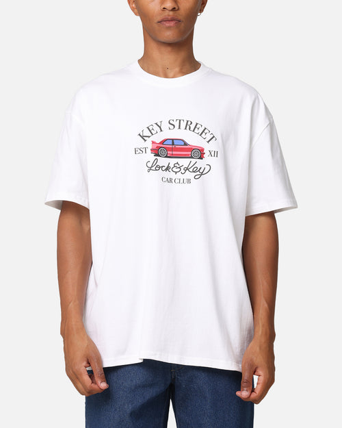 Key Street Lock And Key Club 1 T-Shirt White