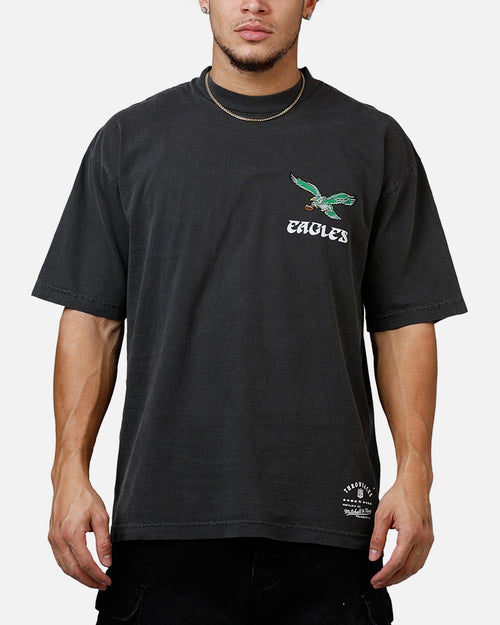 Mitchell & Ness Philadelphia Eagles Alter Ego Vintage T-Shirt Faded Black