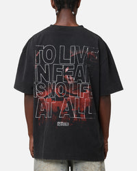 Star Wars Episode II Vintage T-Shirt Black Acidwash