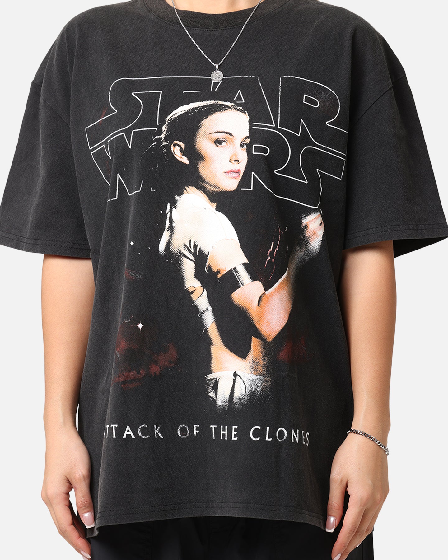 Star Wars Episode II Vintage T-Shirt Black Acidwash | Culture Kings US