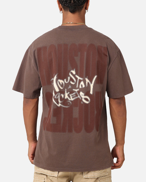 Mitchell & Ness Houston Rockets AG T-Shirt Brown