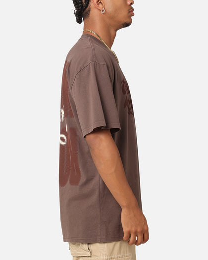 Mitchell & Ness Houston Rockets AG T-Shirt Brown