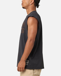 Mitchell & Ness Houston Rockets Triad Muscle T-Shirt Faded Black