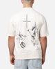 Saint Morta Destiny Rising Mock Neck T-Shirt Off White