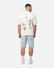Saint Morta Destiny Rising Mock Neck T-Shirt Off White