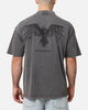 Saint Morta Raven Boxy T-Shirt Washed Charcoal