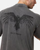 Saint Morta Raven Boxy T-Shirt Washed Charcoal