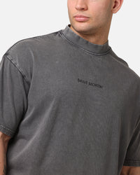 Saint Morta Raven Boxy T-Shirt Washed Charcoal