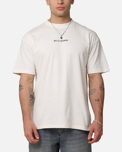 Saint Morta Raven Boxy T-Shirt Off White