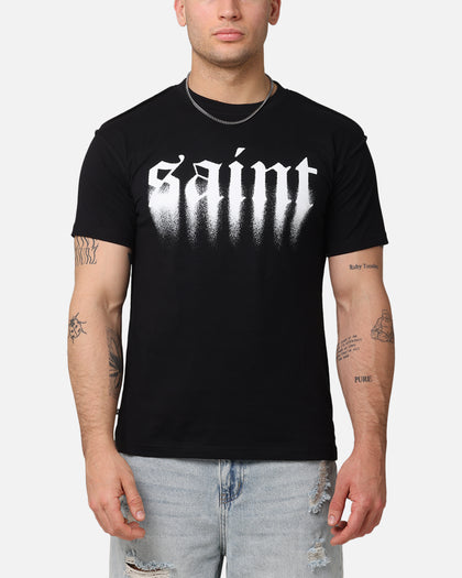 Saint Morta Spray Lafayette T-Shirt Black