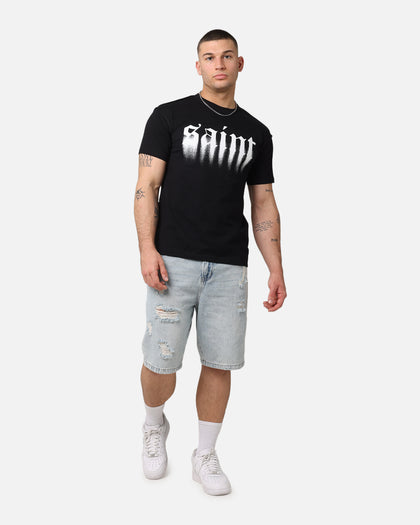 Saint Morta Spray Lafayette T-Shirt Black