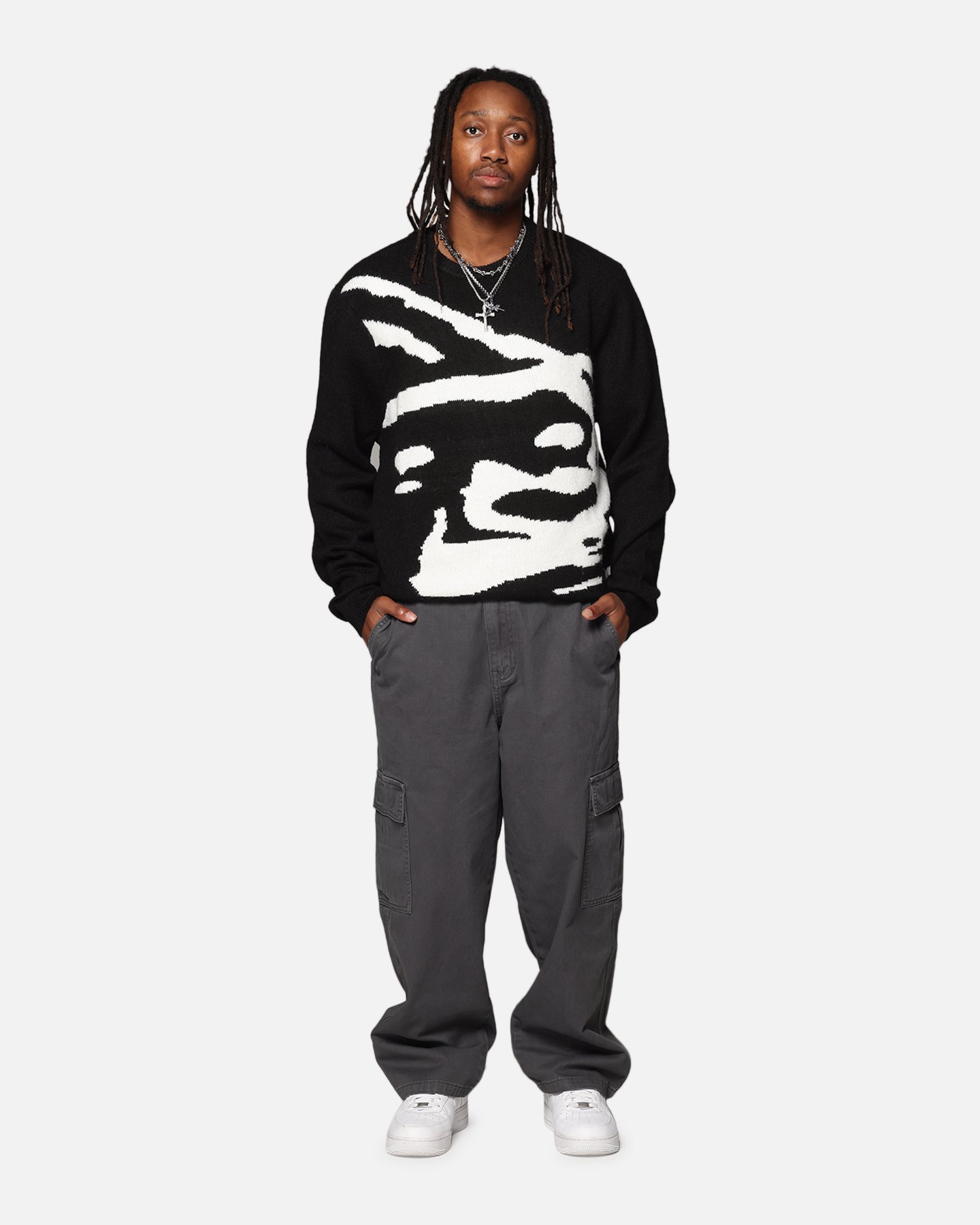X-Large Gorilla Knit Sweater Black | Culture Kings US