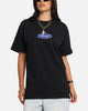 X-Large Oval Script T-Shirt Black