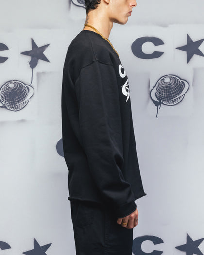 Carre Blackout Crewneck Black