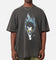 American Thrift Disney Hercules Hades Heavy T-Shirt Black Wash
