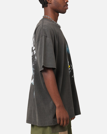 American Thrift Disney Hercules Hades Heavy T-Shirt Black Wash