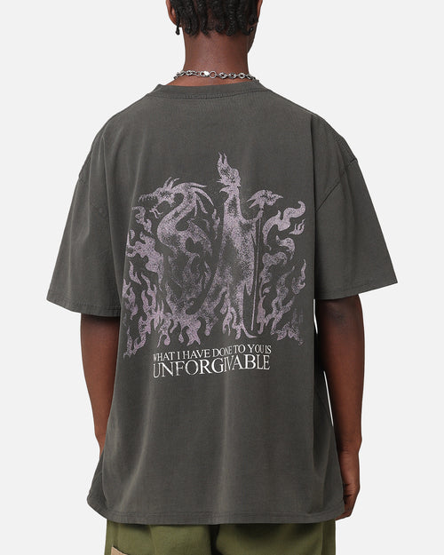 American Thrift Disney Maleficent Heavy T-Shirt Black Wash