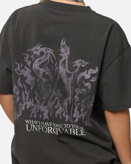 American Thrift Disney Maleficent Heavy T-Shirt Black Wash