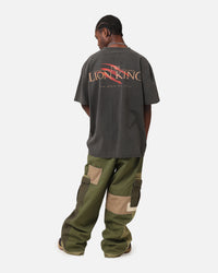 American Thrift Disney The Lion King Scar Heavy T-Shirt Black Wash