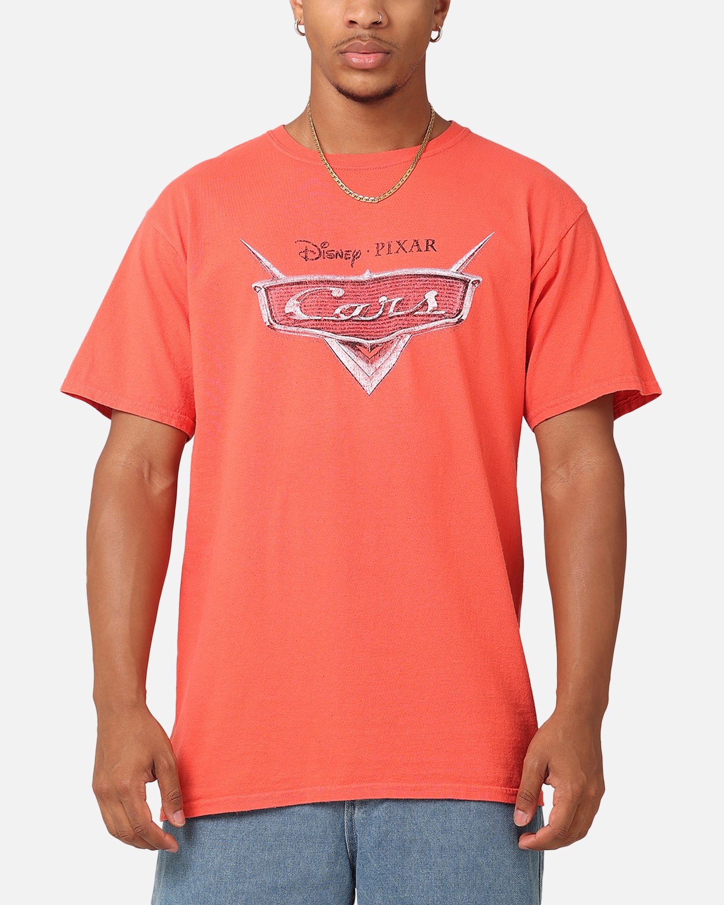 Disney Pixar Cars ヴィンテージTシャツ カーズ American Thrift Disney Pixar Cars Vintage T-Shirt Red | Culture