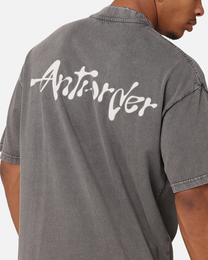 The Anti Order A2K Mock Neck T-Shirt Washed Charcoal
