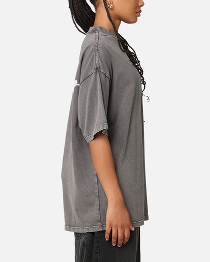 The Anti Order A2K Mock Neck T-Shirt Washed Charcoal