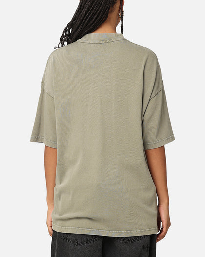 The Anti Order Anti XY Mock Neck T-Shirt Vintage Khaki