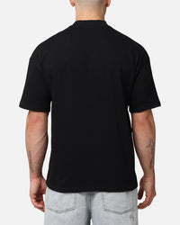 The Anti Order Invasion Mock Neck T-Shirt Black