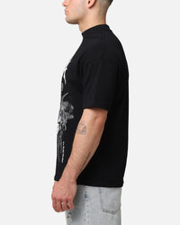 The Anti Order Invasion Mock Neck T-Shirt Black