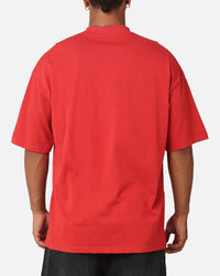 The Anti Order Invasion Mock Neck T-Shirt Red